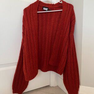 ❤️🔥 Reclaimed Vintage Red Chunky Cardigan 🔥❤️